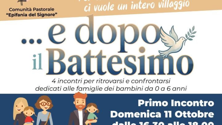 Incontri post battesimali