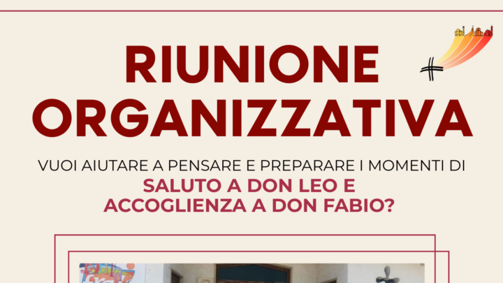 Riunione organizzativa